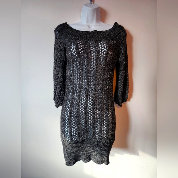 Open Knit Dress - Picture 1 of 2